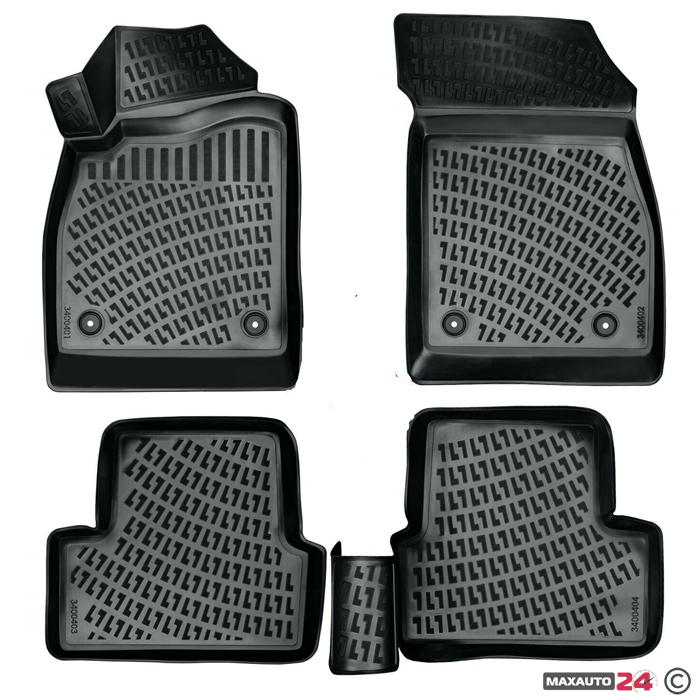 Гумени стелки RizLine за Mercedes B-class / w246  2011-2018