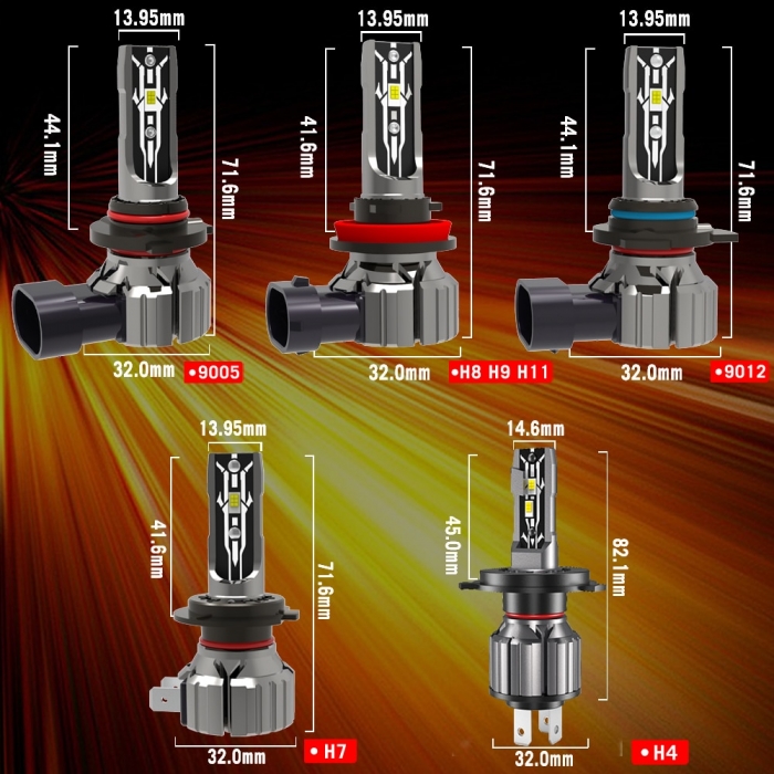 Диодни крушки Е2 H11 35W 12V