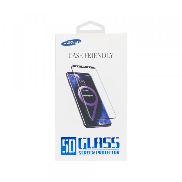 Стъклен протектор за целия екран No brand, За Samsung Galaxy S10, 6D, Full glue, 0.3mm, Черен - 52522