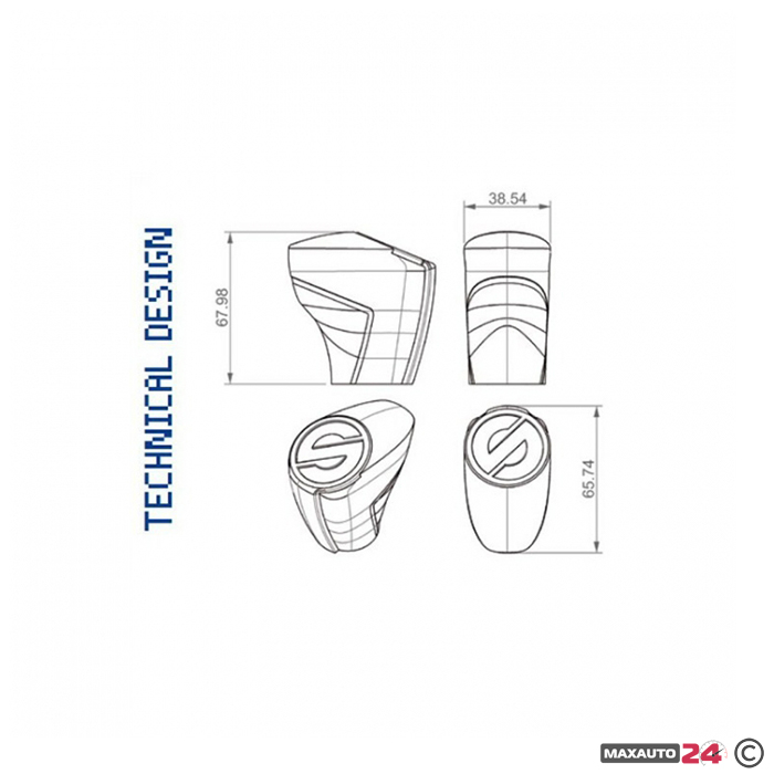 Топка скоростен лост Sparco - OPC01020000