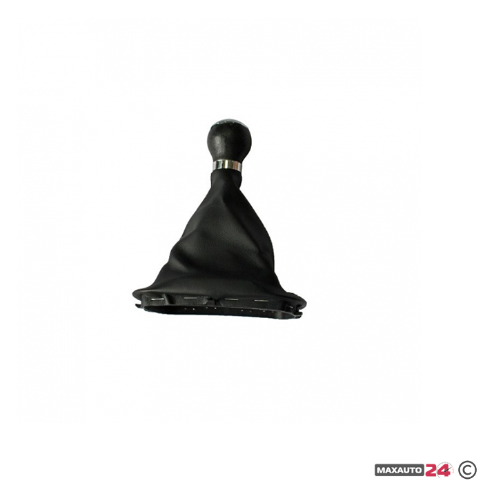 Топка за скоростен лост с маншон подходяща за Passat B6 3C (05-10) с 5 скорости - Black