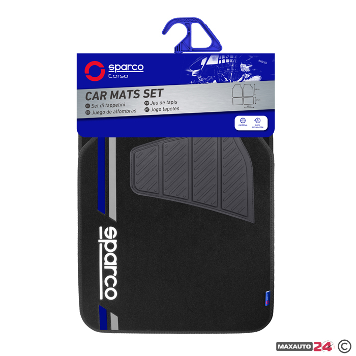Универсални мокетни стелки Sparco - SPF508BL