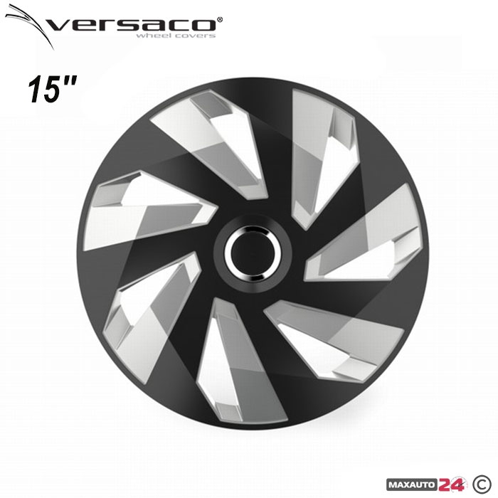 Тасове за джанти 15'' Versaco Vector RC Black/Silver