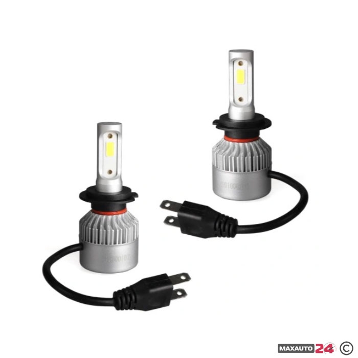 Диодни Крушки M-TECH H7 80W 6500K
