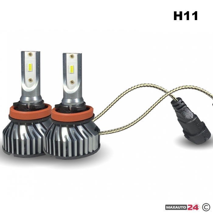 Диодни крушки NIken H11 ПРО 2бр/к-т