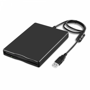 Флопи-дисково устройство No brand, Външно, USB, Черен - 17317