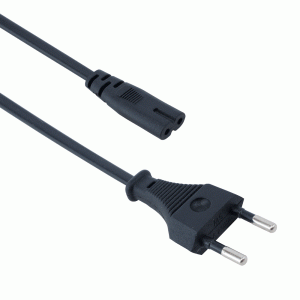 Захранващ кабел DeTech /за касетофон, лаптоп/, 1.5м - 18033