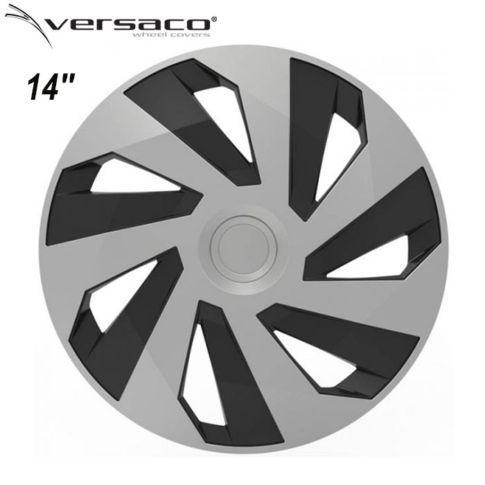 Тасове за джанти 14" Versaco Vector Silver/Black