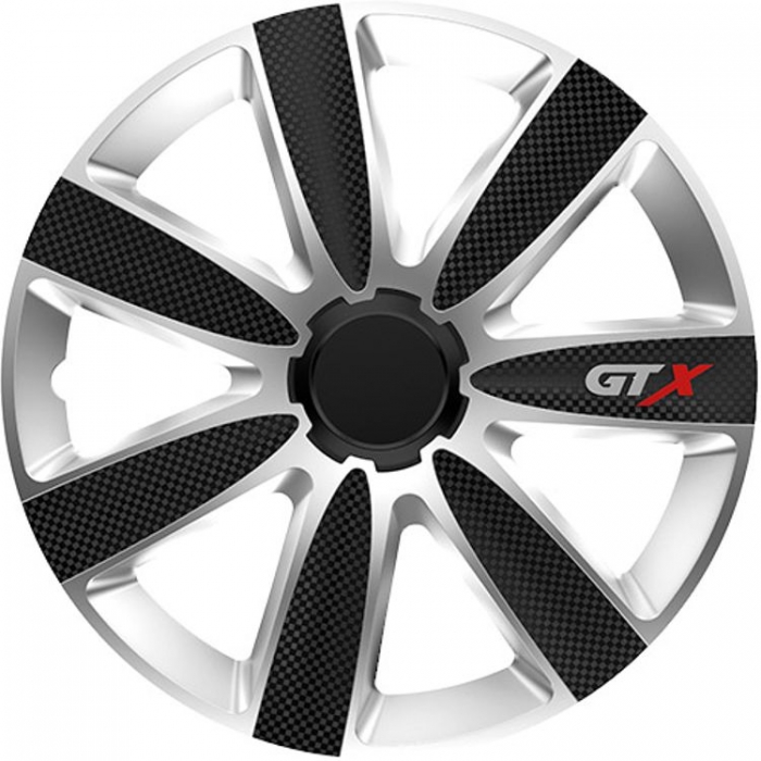 Тасове за джанти 14" Versaco Carbon GTX - Black / Silver