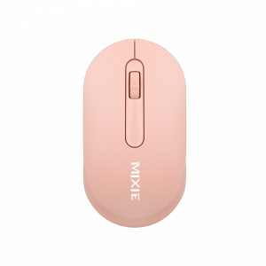 Мишка Mixie R518, Безжична, USB, 3D, Розов - 758