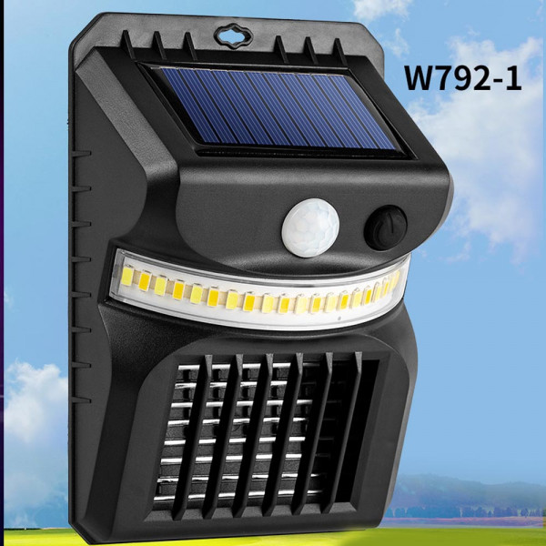 Соларна инфрачервена лампа против комари W792-1 с UV и LED светлинни диоди