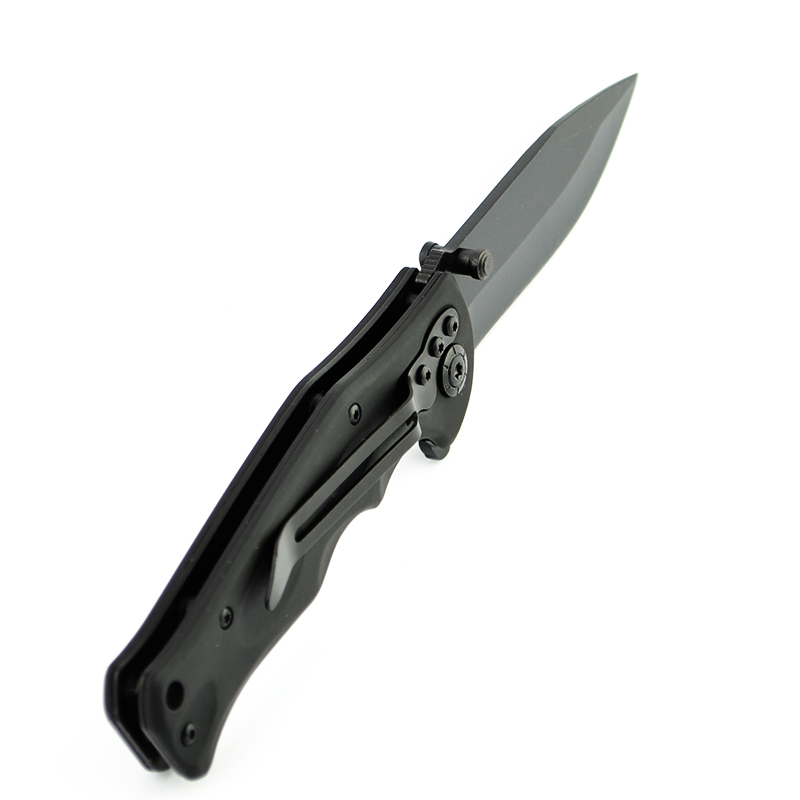 Метален, черен, сгъваем нож BOKER B048 - лазерно заточен