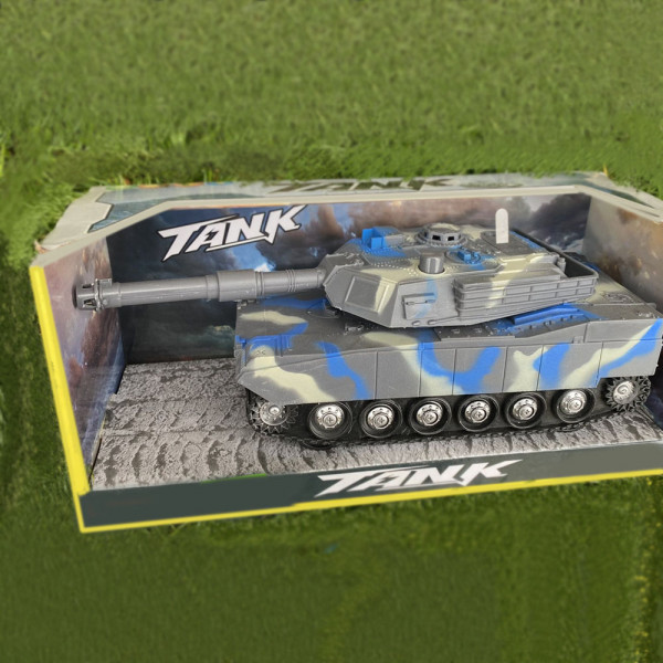 Детска играчка сив камуфлажен танк 383-22