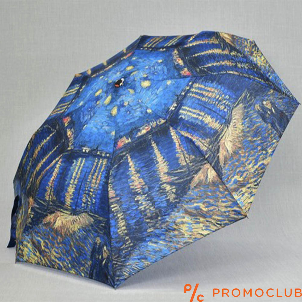 Ван Гог арт сгъваем чадър на Звездна нощ над Рона 1896