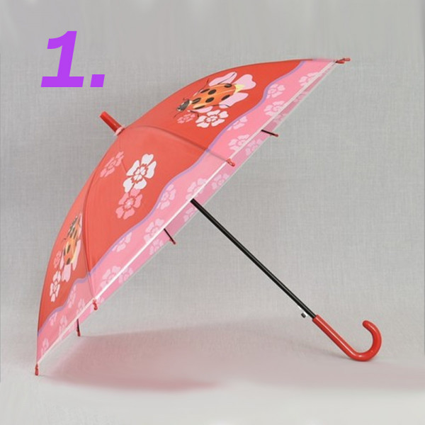 Детски многоцветен чадър с множество шарки 41694