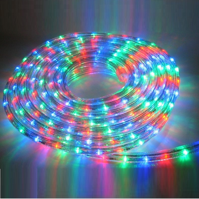 Коледни лампички тип маркуч 10 м. за външен и вътрешен монтаж, различни режими на светене