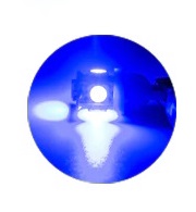 LED Лед Диодни Крушки За Габарит, Т10 W5W, 5 SMD, 12V, Синя