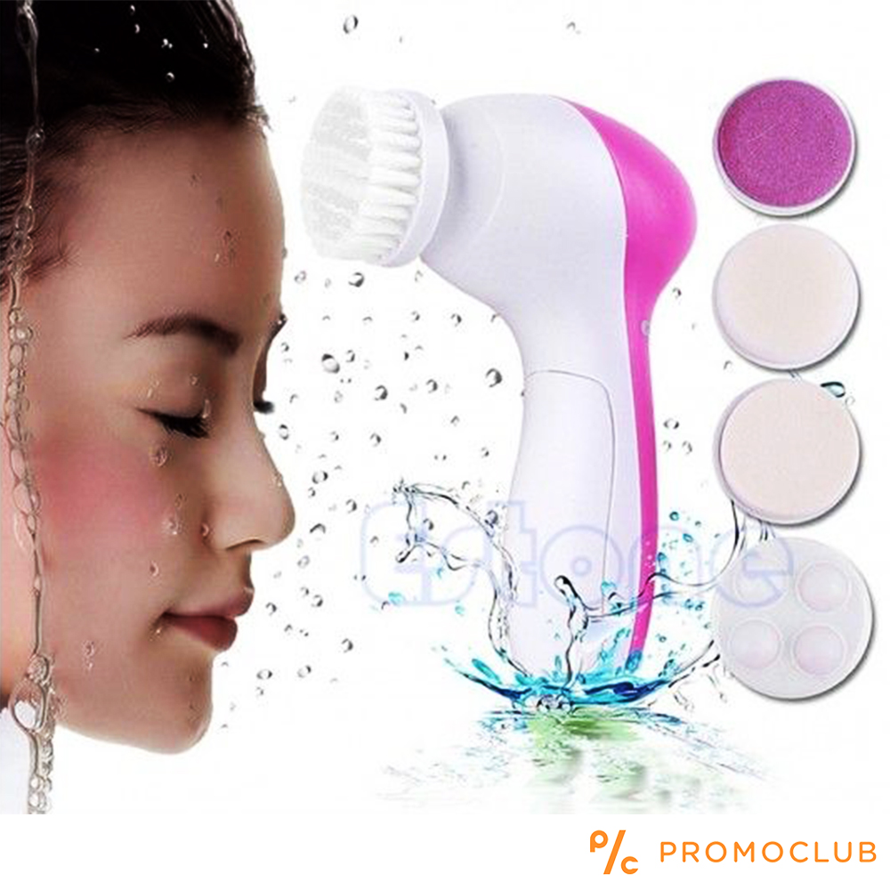 СУПЕР ПРОМО - Face Bright масажор за лице 5 в 1 компактен екстрактор, 2хАА