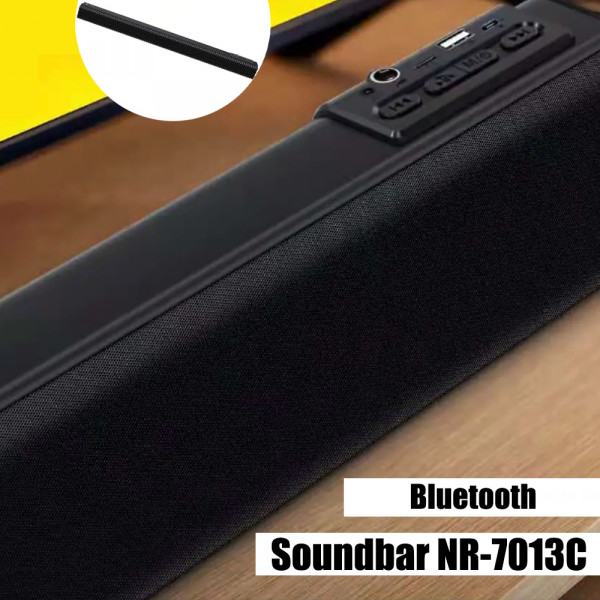 Мощен безжичен Soundbar NR-7013C, Bluetooth тонколна с дистанционно управление