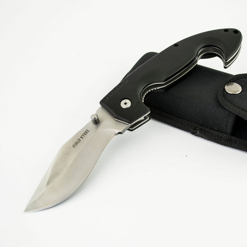 Сгъваем нож COLD STEEL KUKRI SILVER 88 с твърд калъф
