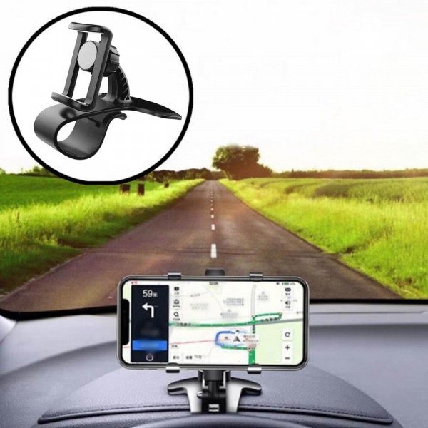 Автостойка HUD за GPS за мобилен телефон, монтиране на таблото на кола A-3211