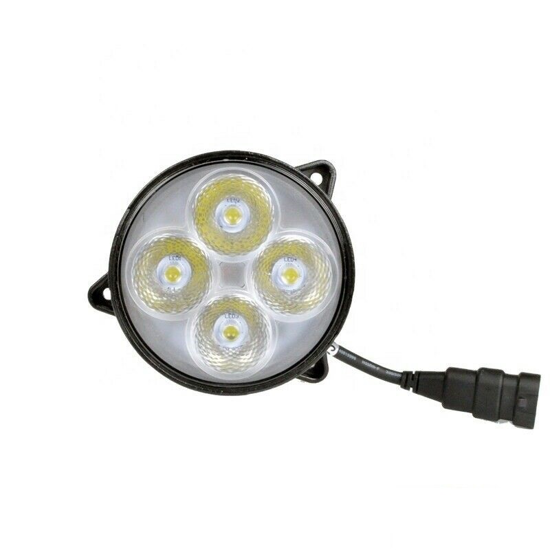 ЛЕД Диоден Халоген LED Фар - 3400lm 8,4cm 40W PRO - ОЕМ Case IH, Challenger, RoGator, John Deere, New Holland