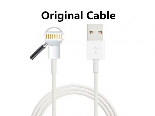 Оригинален кабел за Apple iPhone 5/6/6S и iPad - зареждане и пренос на данни