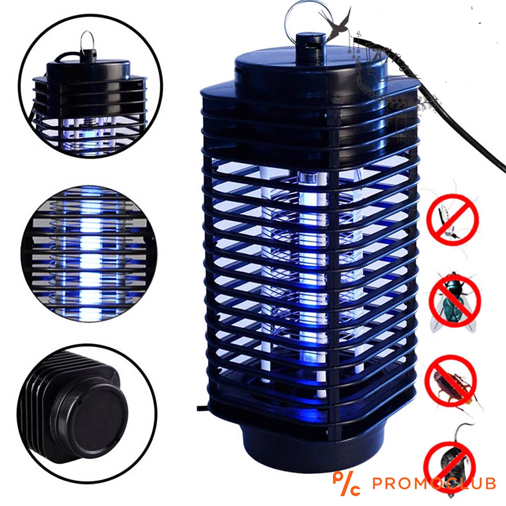 Голяма мощна UV лампа срещу комари и вредители - Electrical Mosquito Killer HK 1107
