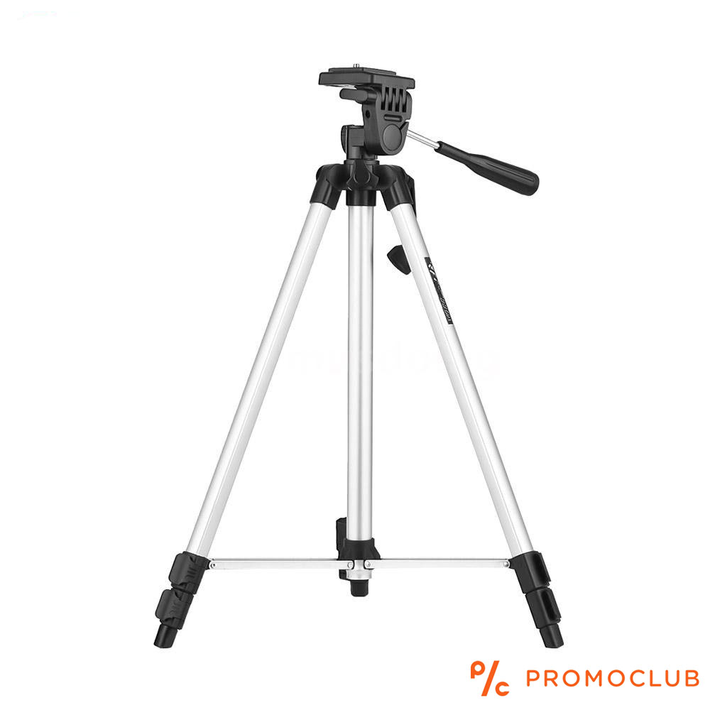 Статив за фотоапарат/камера PRO Tripod с бързо фиксиране, манивелно регулиране и нивелир
