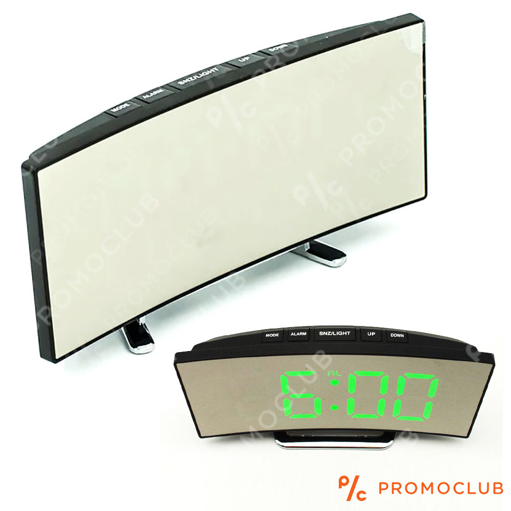 Огледален дигитален ТОП часовник DТ 6507 с аларма ,термометър и много екстри