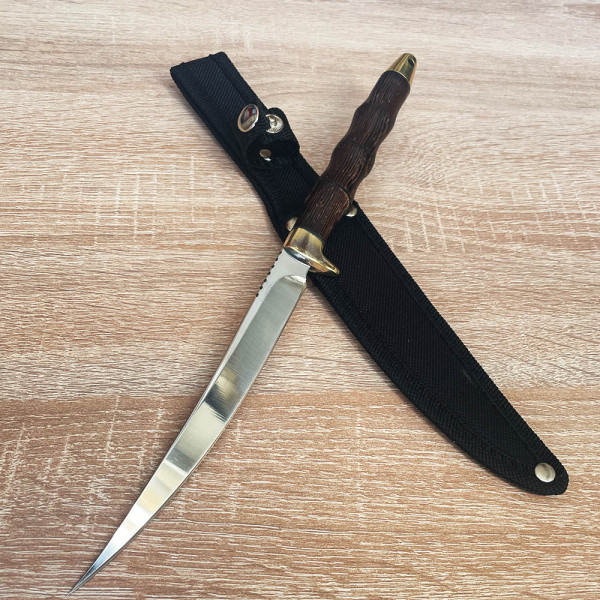 Изящна персийска дага Persian Daga, елегантен ориенталски нож с кания