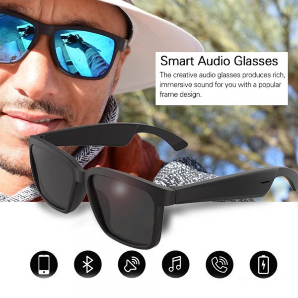 Музикални MP3 слънчеви очила с вградени  Bluetooth слушалки за музика и разговори