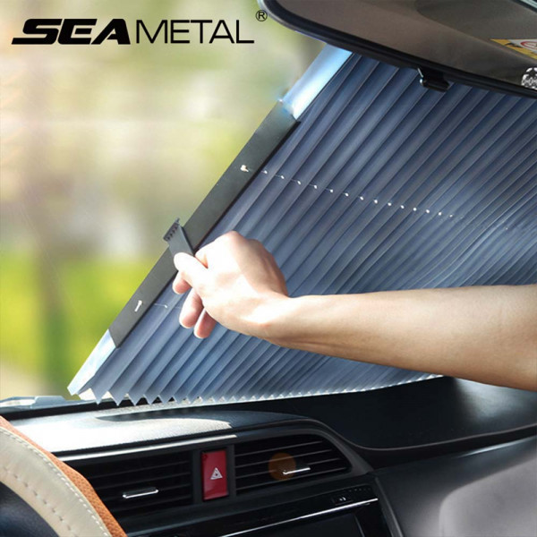 Перфектният UV сенник VEHICLE SHADE, бърз механизъм, възможност за изрязване, авто щора