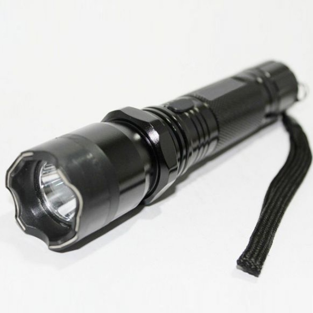 LED фенер с електрошок POLICE DESIGN с акумулаторна батерия, метален корпус, BFO2