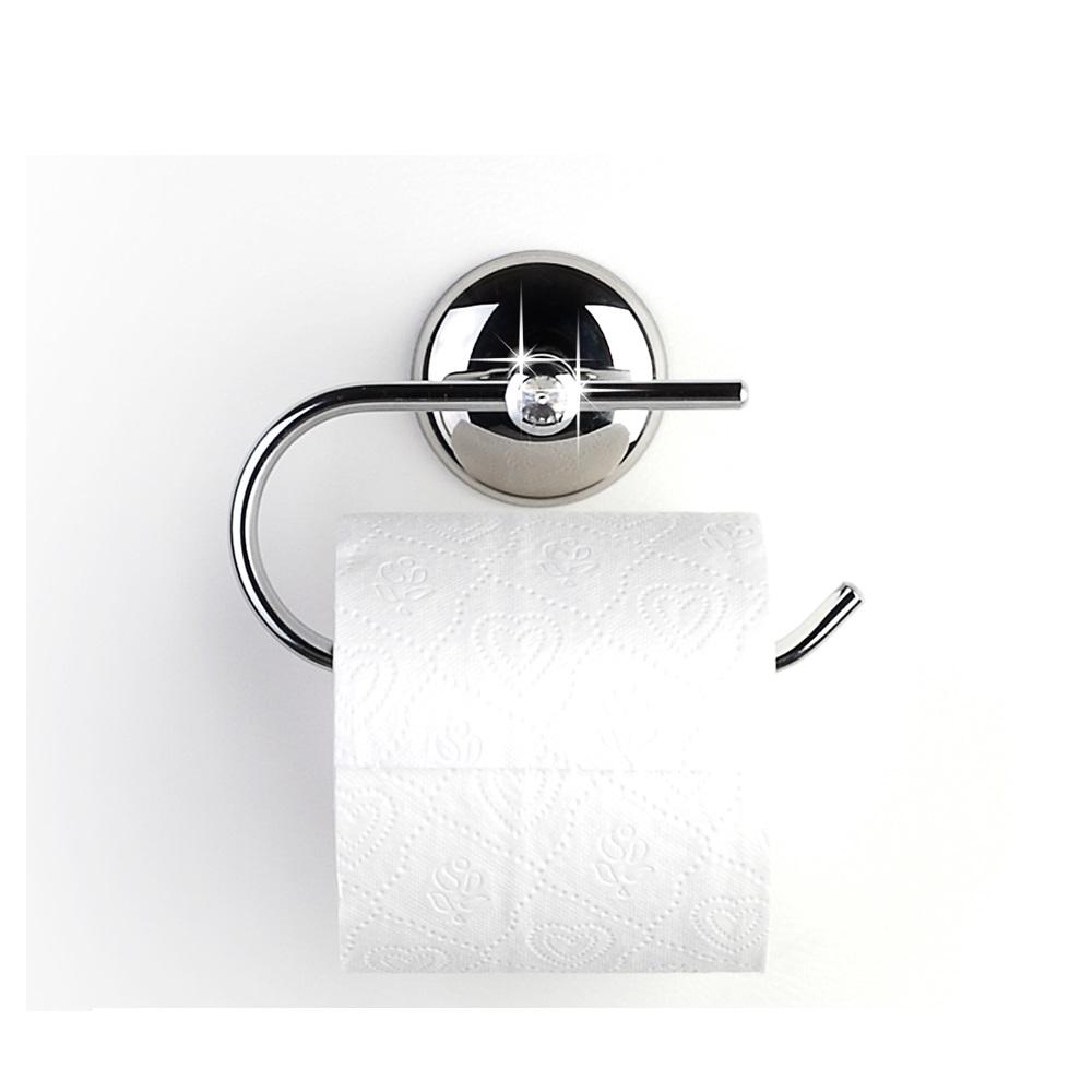 Поставка за тоалетна хартия лукс TEKNO TEL TR MG 194, 15х5х11 см, Закрепване с дюбел, Хром