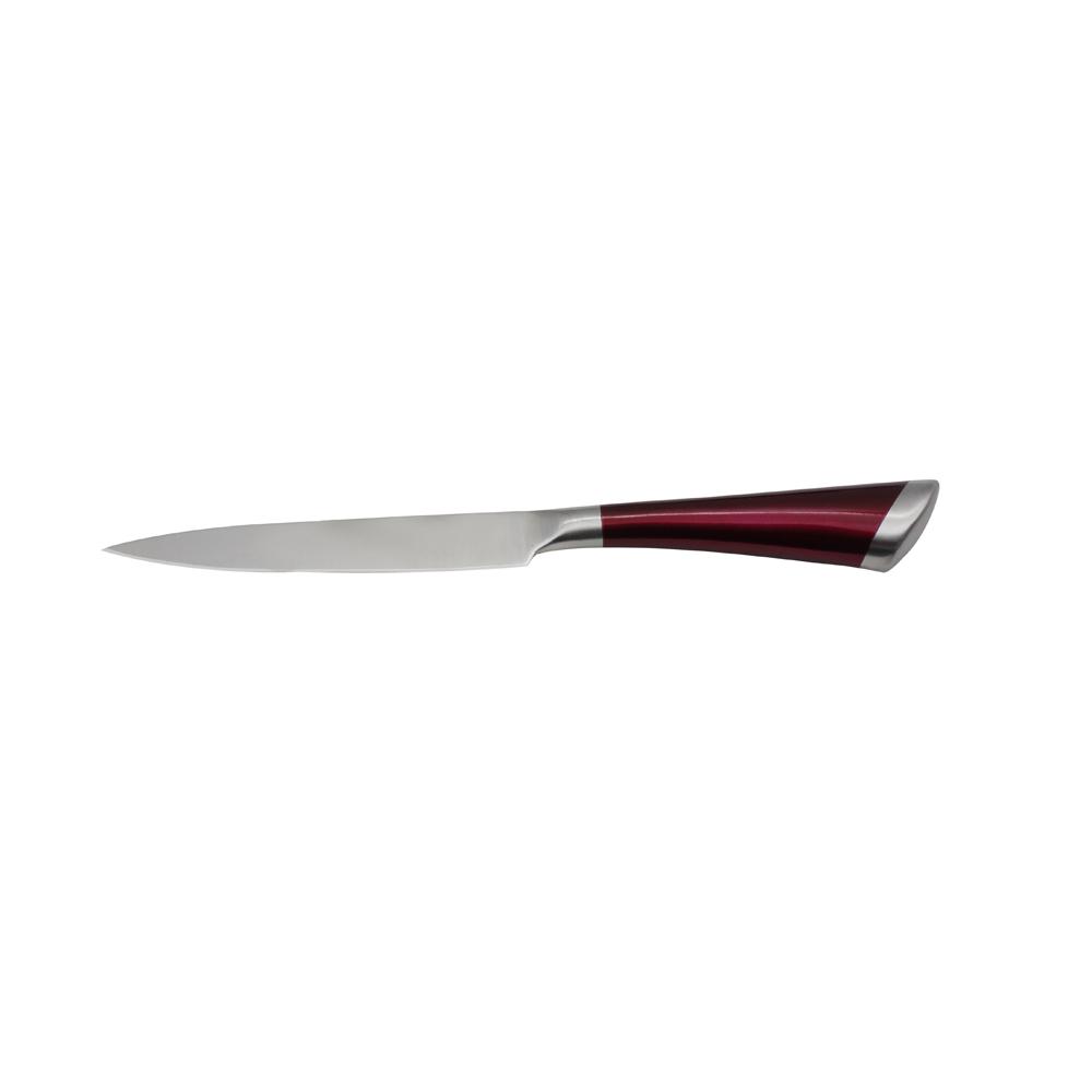 Универсален нож  ZEPHYR ZP 1633 PU, 12.7 см, Червен