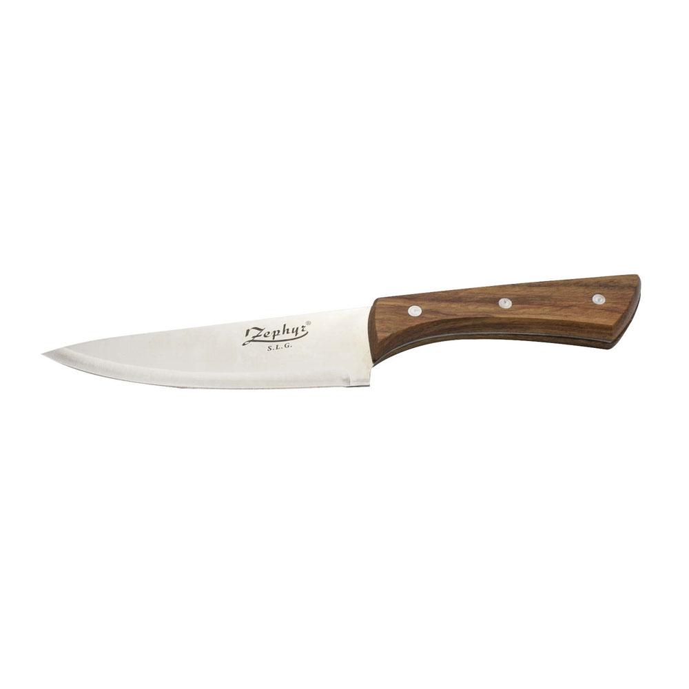 Готварски нож ZEPHYR ZP 1633 BCF6,  Дървена дръжка