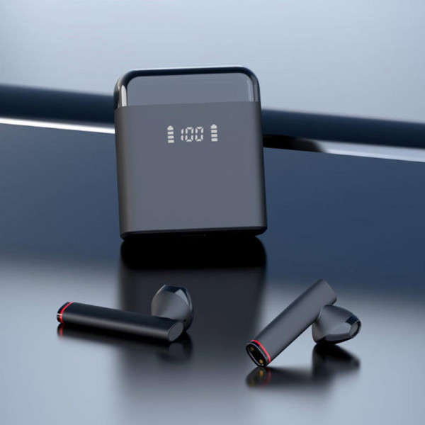 3D стерео безжични слушалки NIA-NB730 Truly Wireless Earphones Pro Ear-hook 5.0 Bluetooth