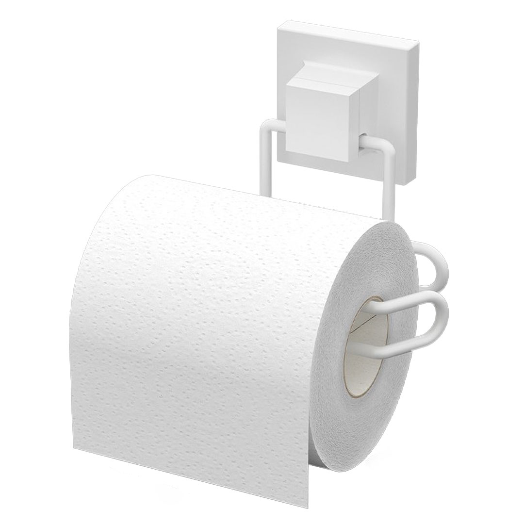 Поставка за тоалетна хартия TEKNO TEL TR EF 271W, 13х9х13 см, Двойно залепване, Бял