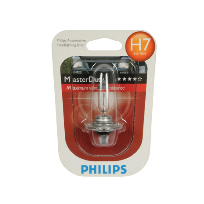 1 брой халогенна крушка H7 Х7 24V 70W Philips