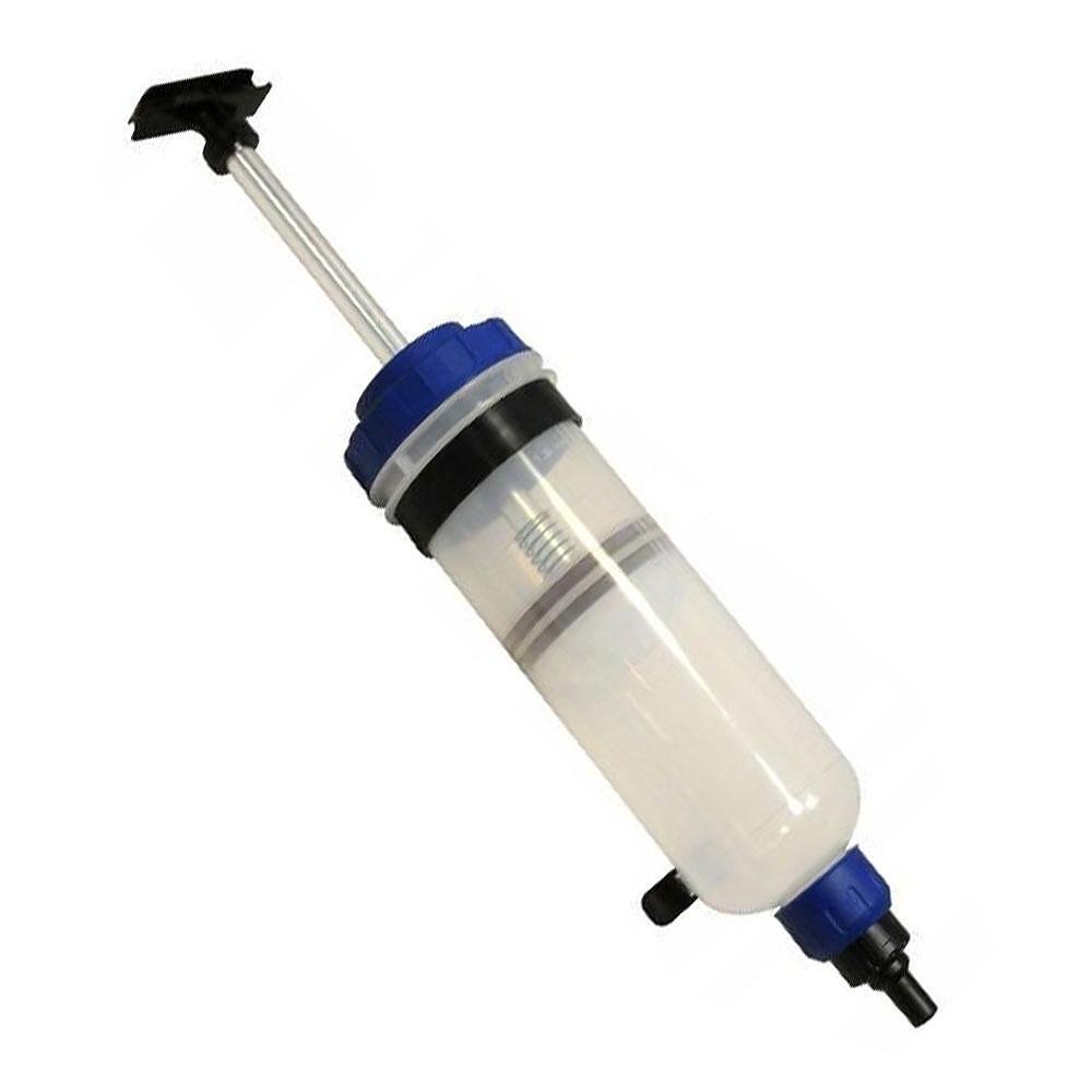 Ръчна шприц - помпа за засмукване и изтласкване на масло в комплект с накрайници 1.5 л.1.5L