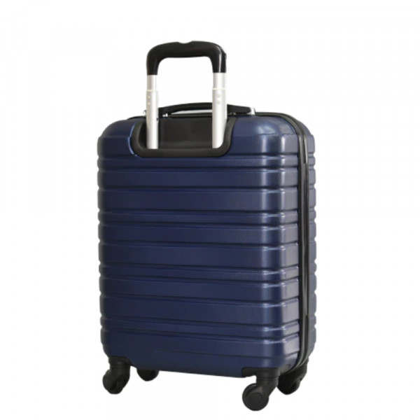 Класен ABS куфар - спинър за ръчен багаж 8094 19" BLUE 52/42/20, 2.4 кг., всички екстри