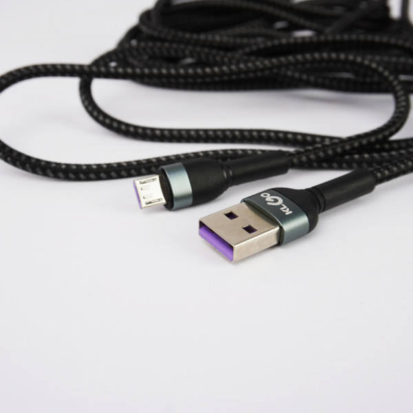 USB кабел за бързо зареждане и трансфер на данни KLGO S-105 за Micro, Android