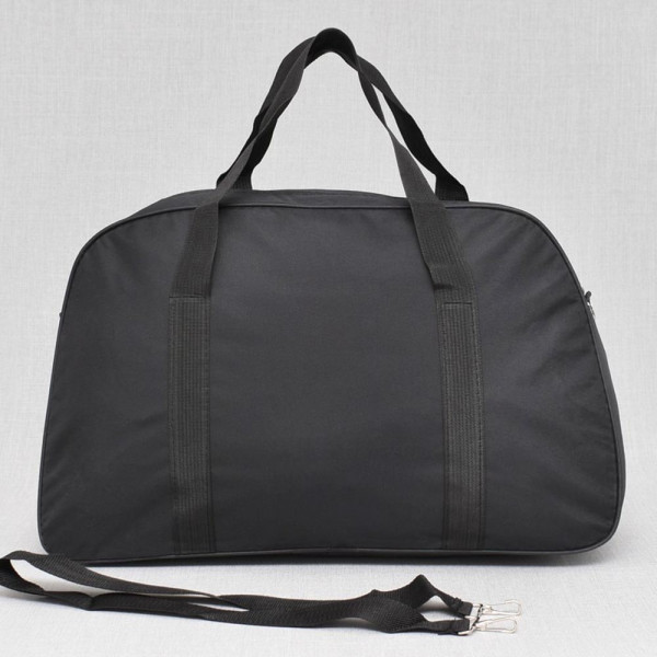 Удобна и практична текстилна пътна чанта BLACK 12235
