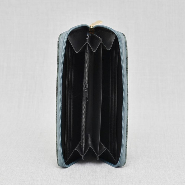 Елегантно и стилно дамско портмоне от еко кожа 02532 - WHITE
