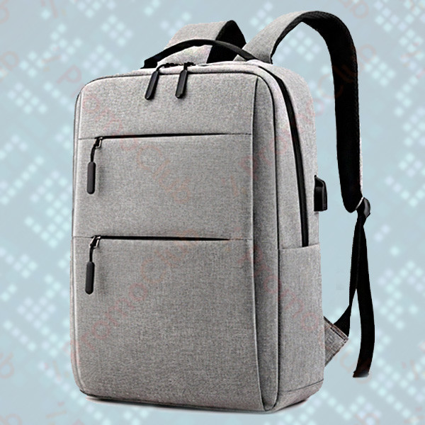 Практична и стилна раница за лаптоп - GREY 12130