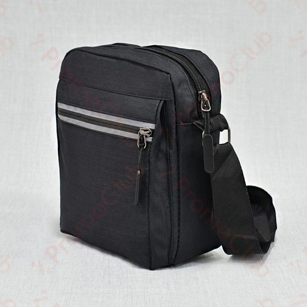 Практична спортна мъжка чанта - BLACK 9262