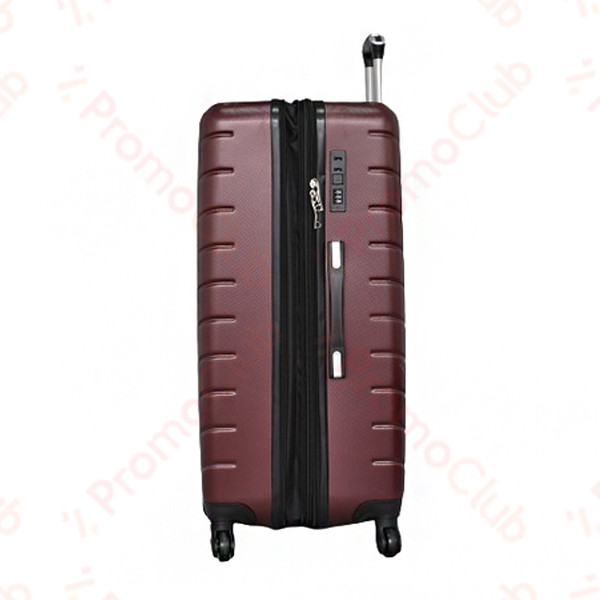 Удобен и здрав авио куфар за ръчен багаж ABS, 46cm - RED 2052