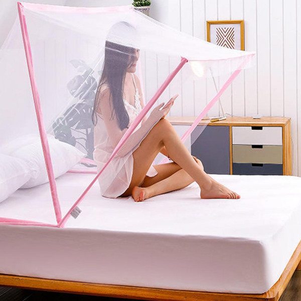Среден комарник за легло предпазващ от комари, буболечки, паяци и др. - 190 х 100 х 85cm
