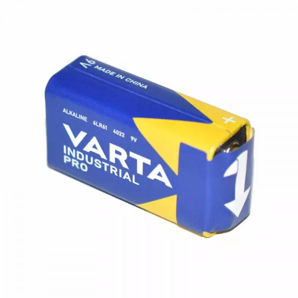 Алкална батерия Varta Industrial PRO Alkaline 6LR61 6LF22
